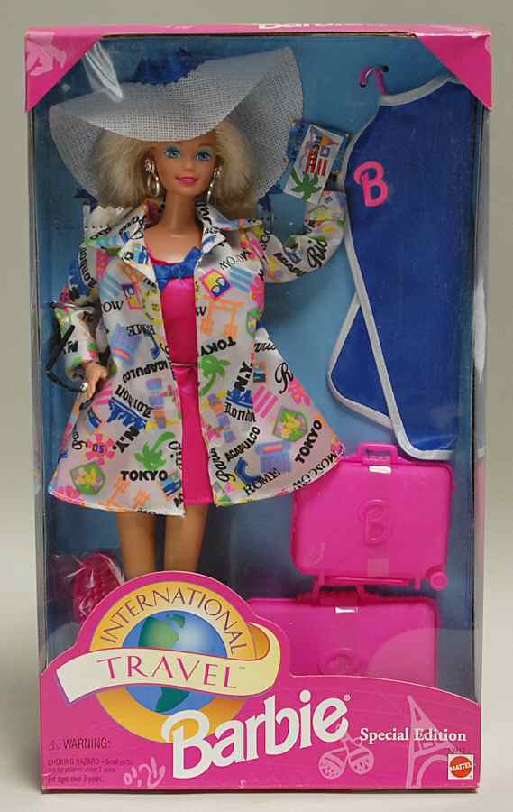 Barbie & Ken Dolls International Travel Barbie - Boxed by Mattel-1
