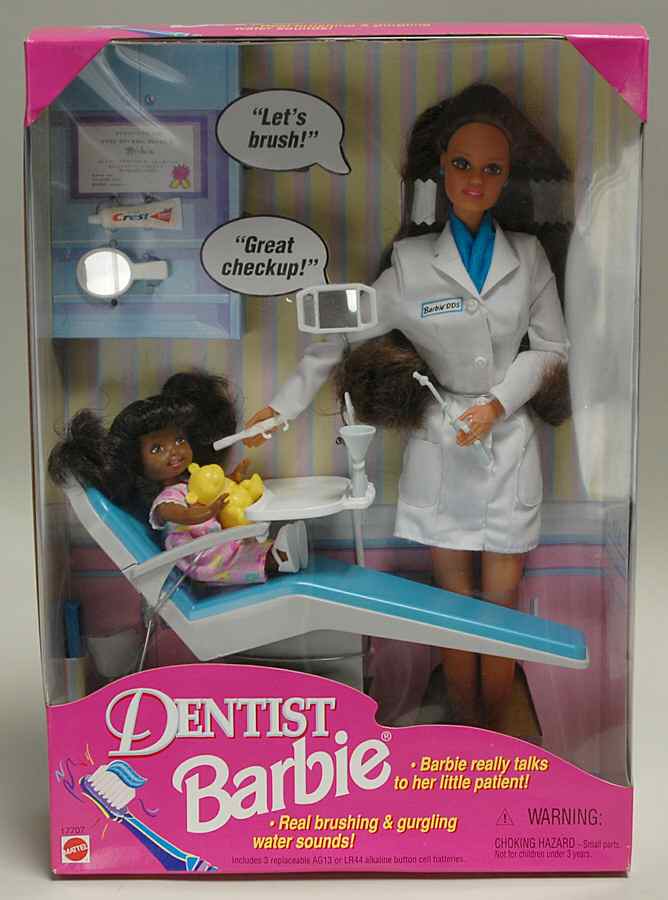 Barbie & Ken Dolls Dentist Barbie - No Box 42 by Mattel-1