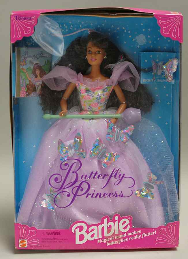 Barbie & Ken Dolls Butterfly Princess - Boxed by Mattel-1