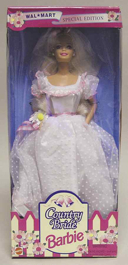 Barbie & Ken Dolls Country Bride Barbie - Boxed by Mattel-1