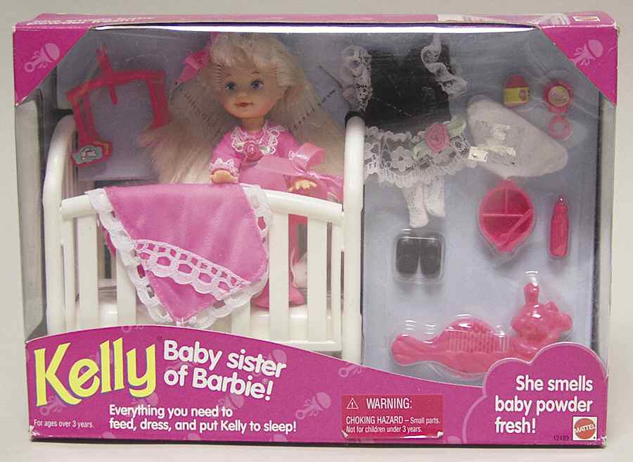 Barbie & Ken Dolls Kelly-Baby Sister Of Barbie - Boxed by Mattel-1