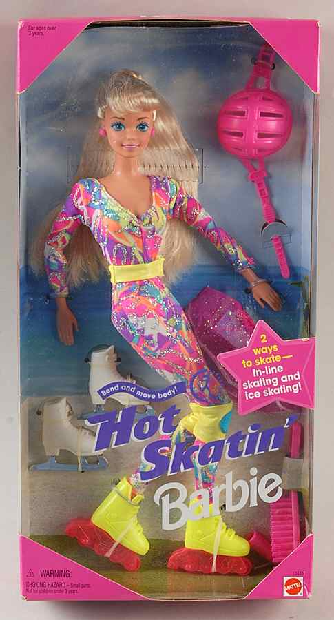 Barbie & Ken Dolls Hot Skatin - Boxed by Mattel-1