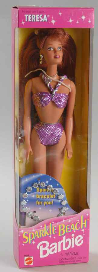 Barbie & Ken Dolls Sparkle Beach Teresa - Boxed by Mattel-1