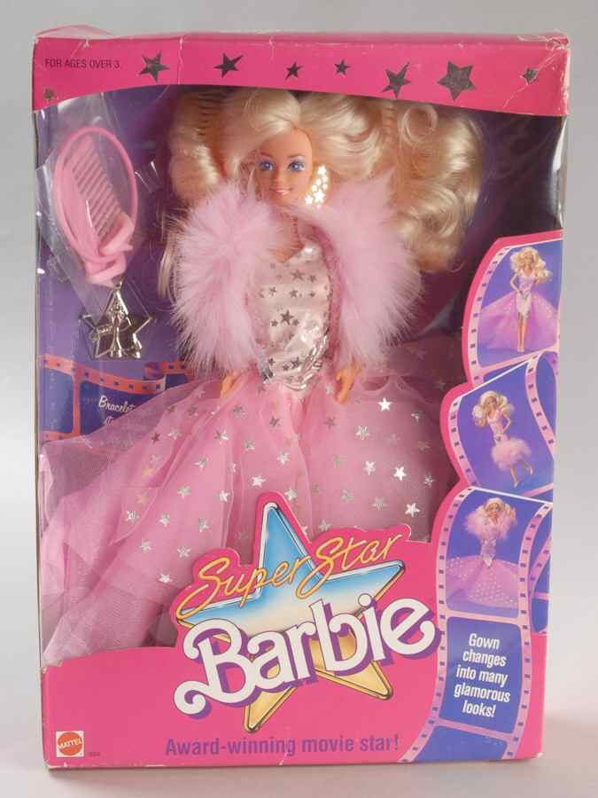 Barbie & Ken Dolls Super Star Barbie - Boxed by Mattel-1