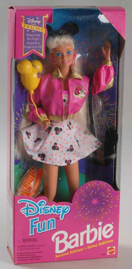Barbie & Ken Dolls Disney Fun Yellow Balloon - Boxed by Mattel-1