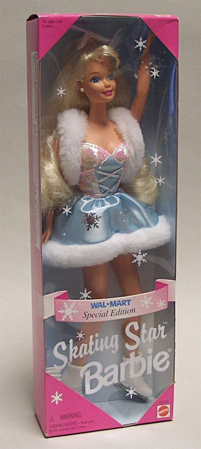 Barbie & Ken Dolls Skating Star Barbie - No Box by Mattel-1