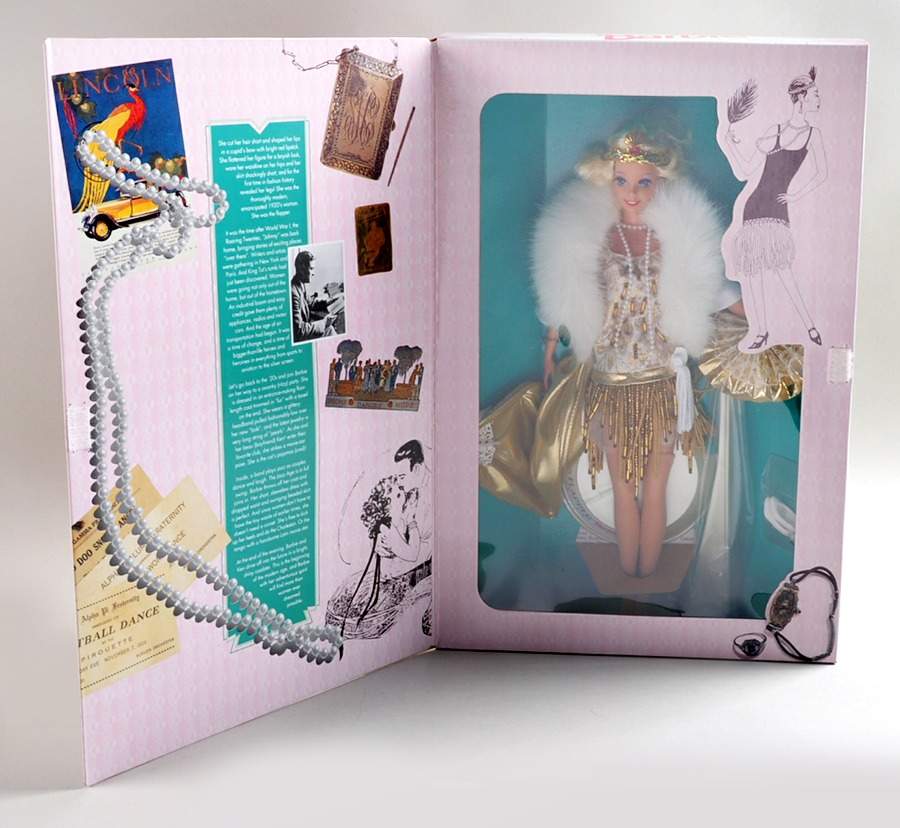 The Great Eras Collection 1920's Flapper - With Box by Mattel-1