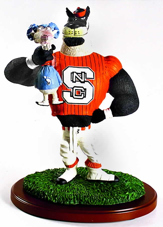 The Rivalry Series Nc State Holding Unc Ram - No Box by Memory Company-1