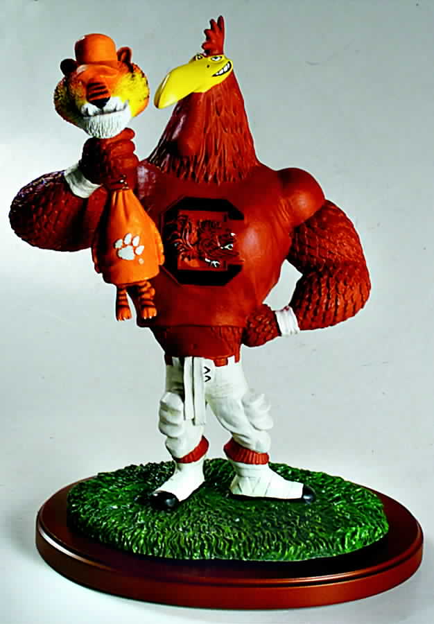 The Rivalry Series Usc Gamecock Holding Clemson Tiger - Boxed by Memory Company-1