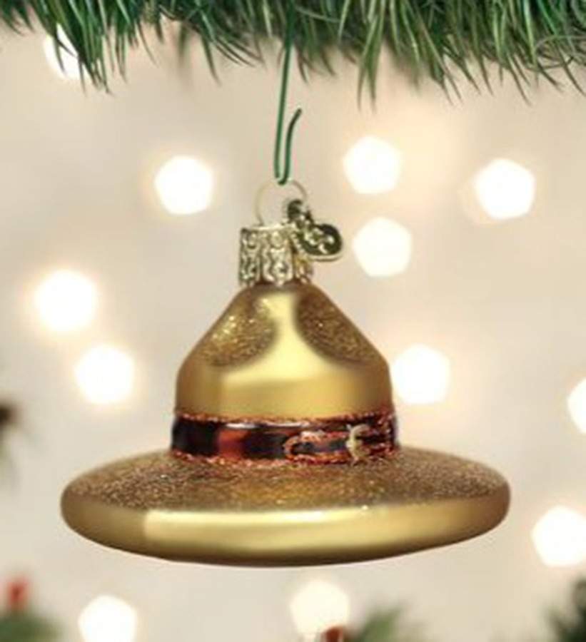 Old World Christmas Ranger Hat - No Box Nb2765 by Old World Christmas (Newer)-1