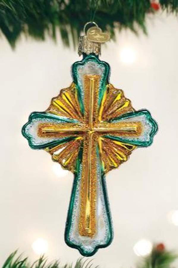 Old World Christmas Divine Cross - No Box Nb2636 by Old World Christmas (Newer)-1