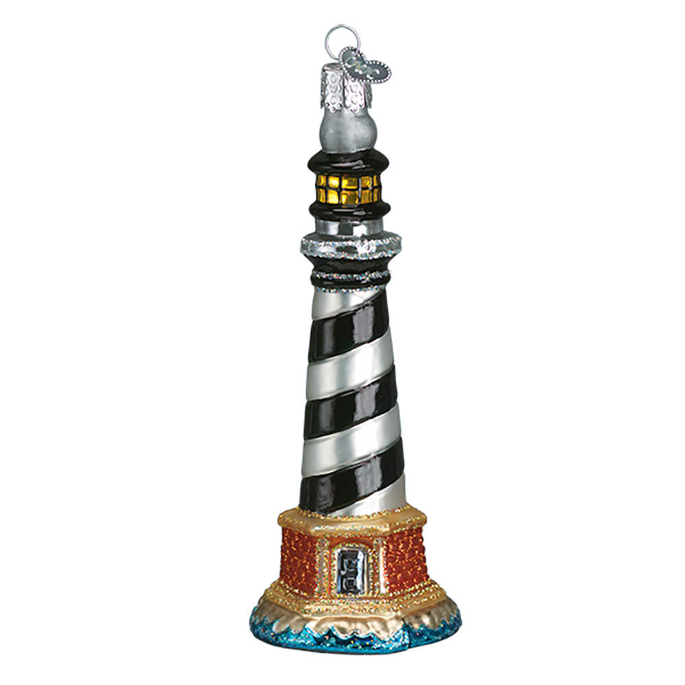 Old World Christmas Cape Hatteras Lighthouse - No Box by Old World Christmas (Newer)-1