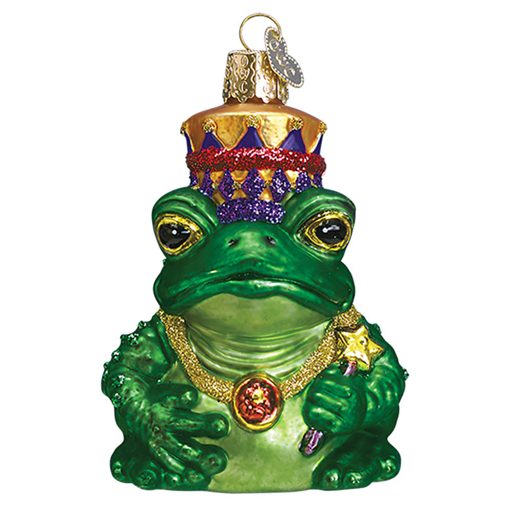 Old World Christmas Frog King - No Box by Old World Christmas (Newer)-1