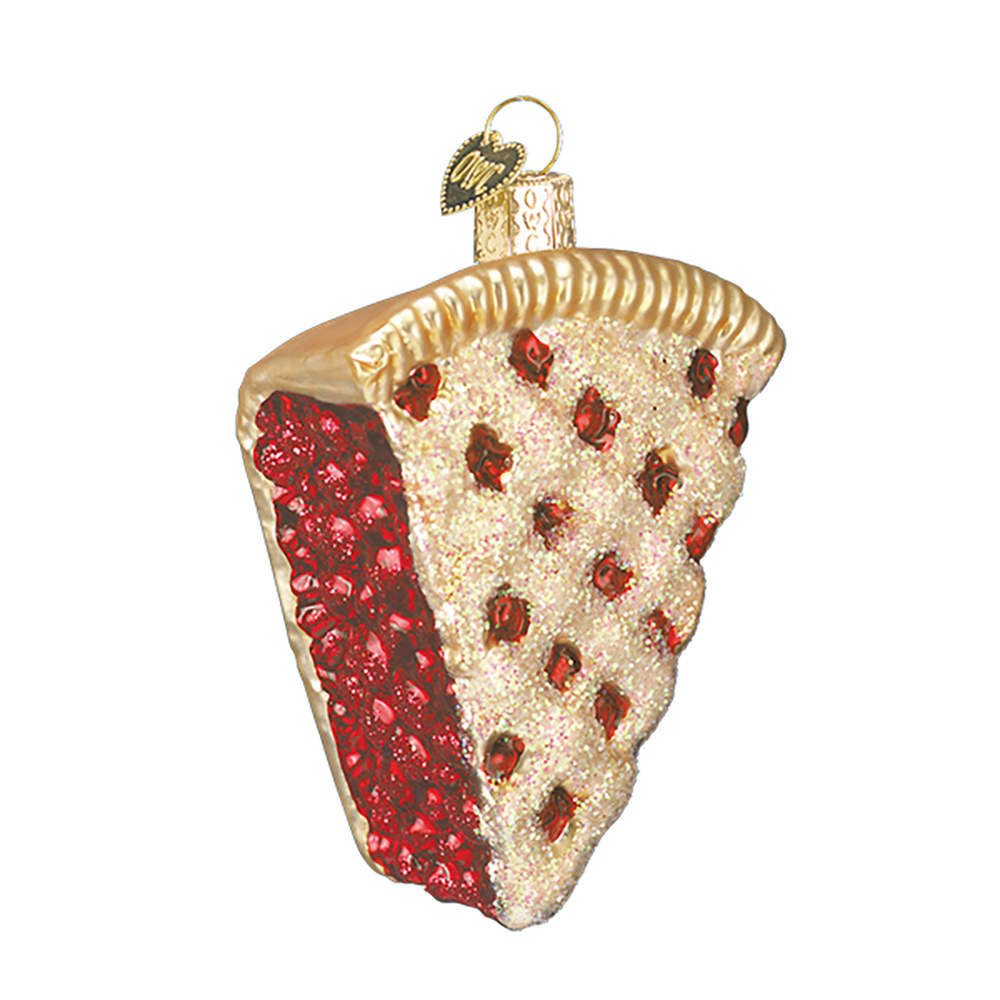Old World Christmas Piece Of Cherry Pie - No Box by Old World Christmas (Newer)-1