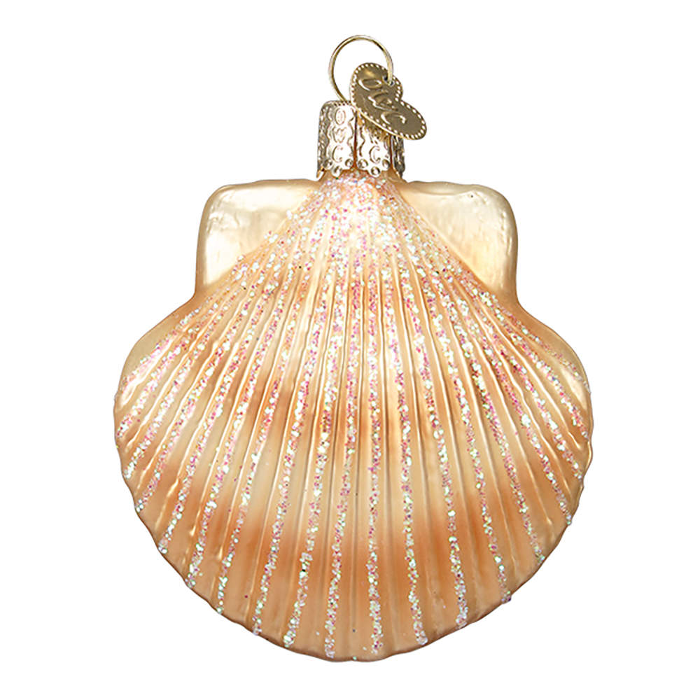 Old World Christmas Scallop Shell - No Box by Old World Christmas (Newer)-1