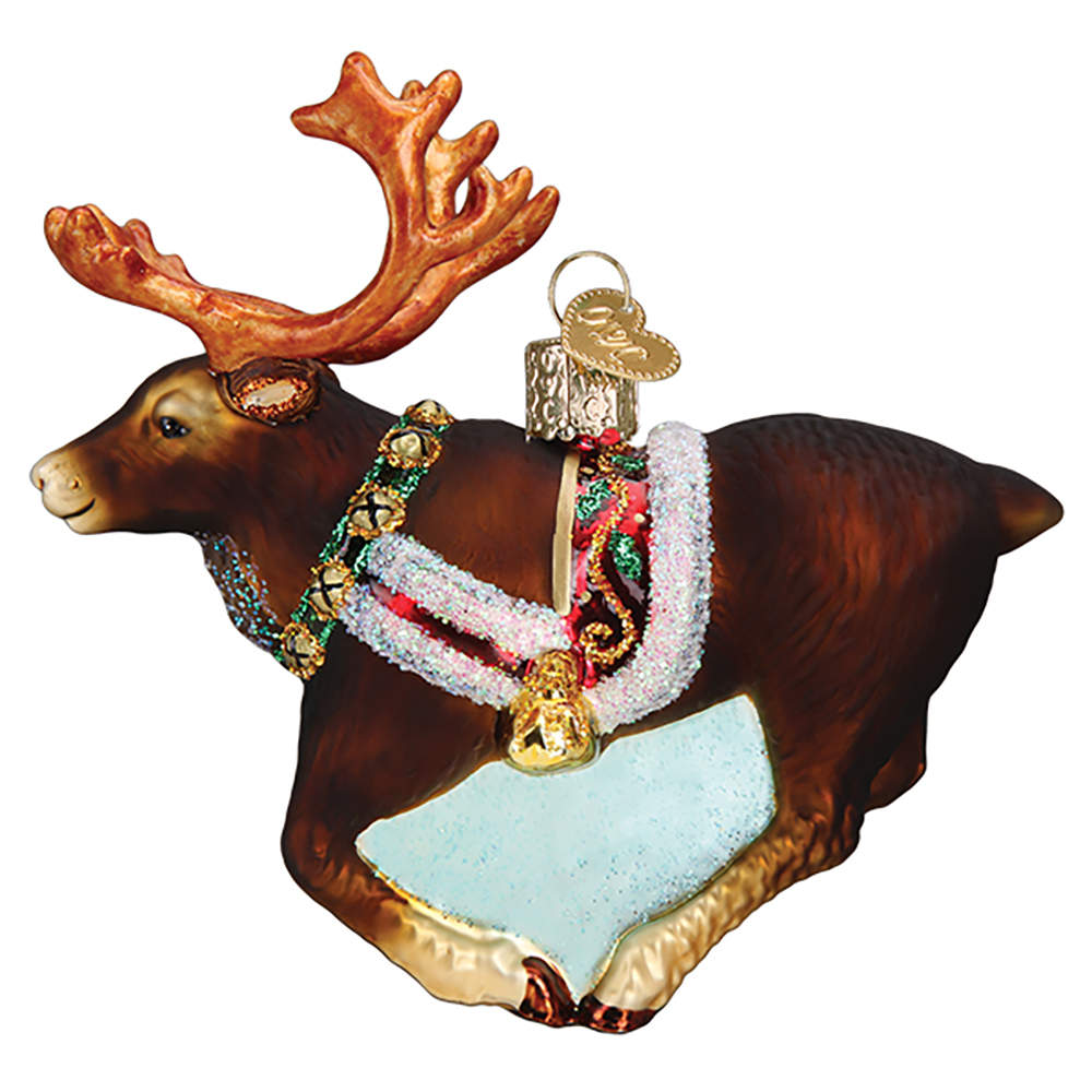 Old World Christmas Reindeer - No Box Nb3046 by Old World Christmas (Newer)-1