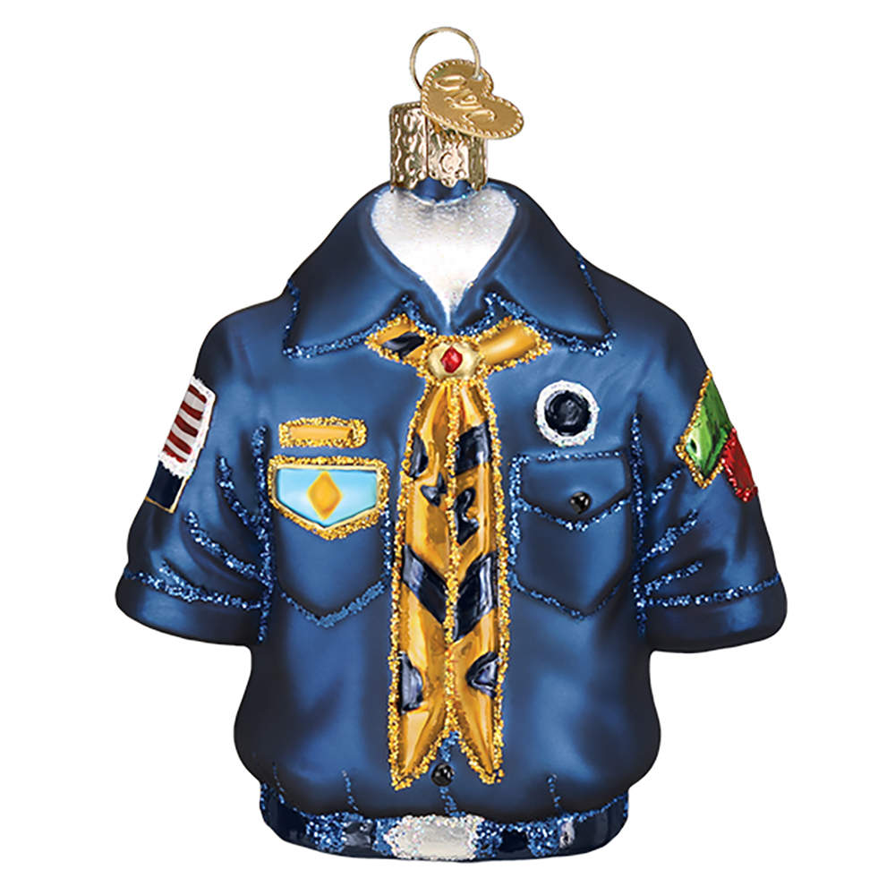 Old World Christmas Scout Uniform - No Box Nb3005 by Old World Christmas (Newer)-1