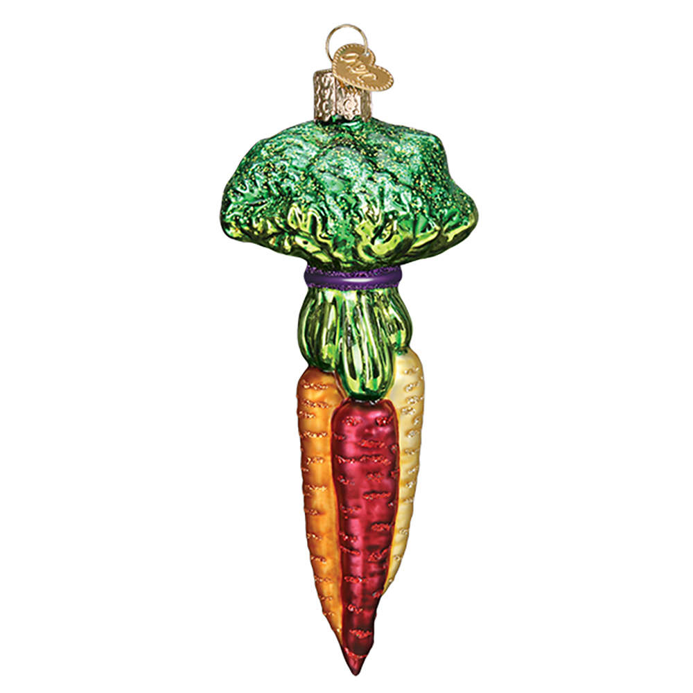 Old World Christmas Rainbow Carrots - No Box Nb2992 by Old World Christmas (Newer)-1