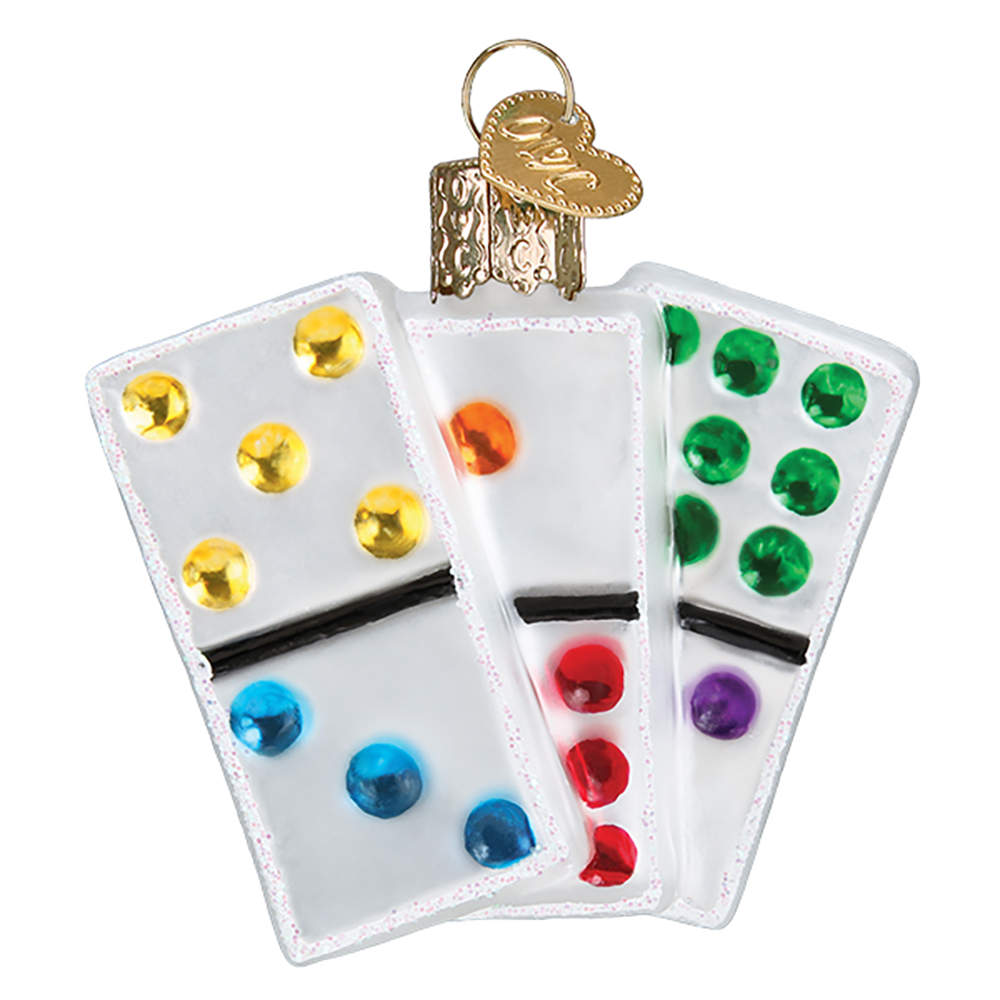 Old World Christmas Dominos - No Box Nb2977 by Old World Christmas (Newer)-1