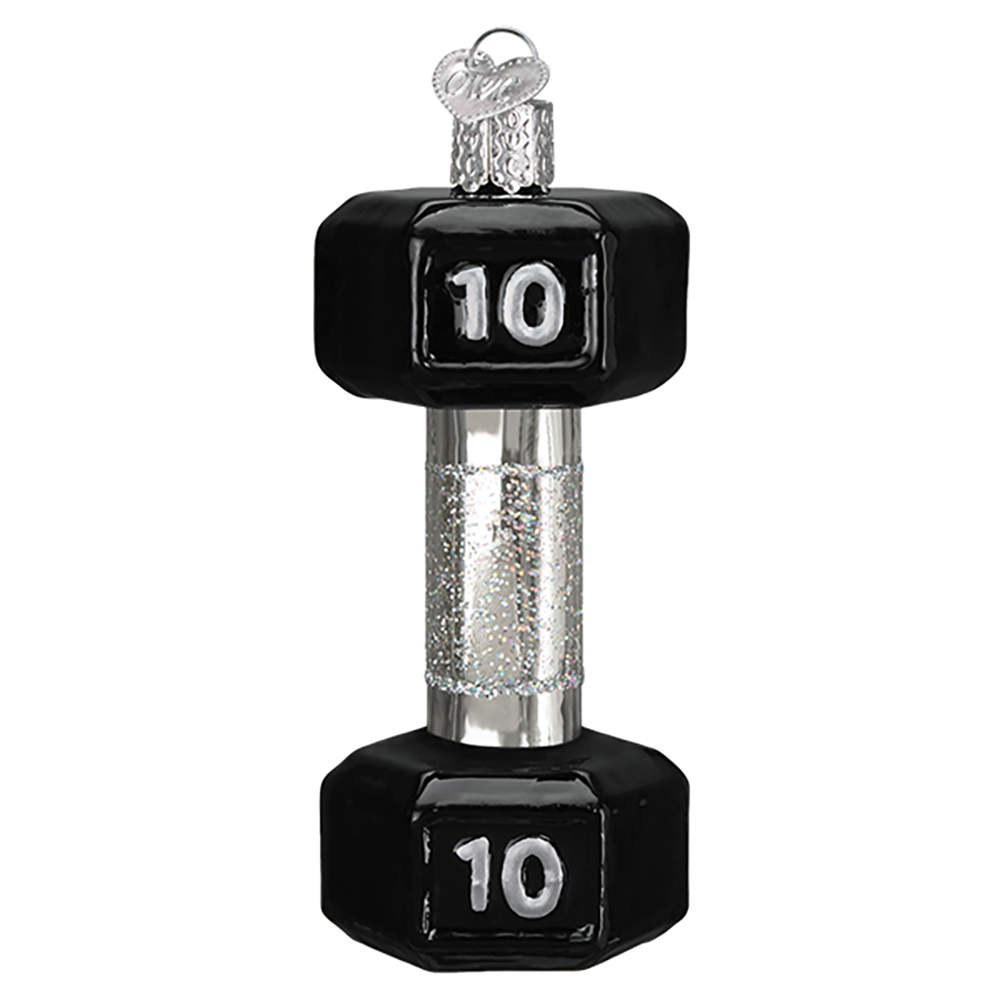 Old World Christmas Dumbbell - No Box Nb2972 by Old World Christmas (Newer)-1