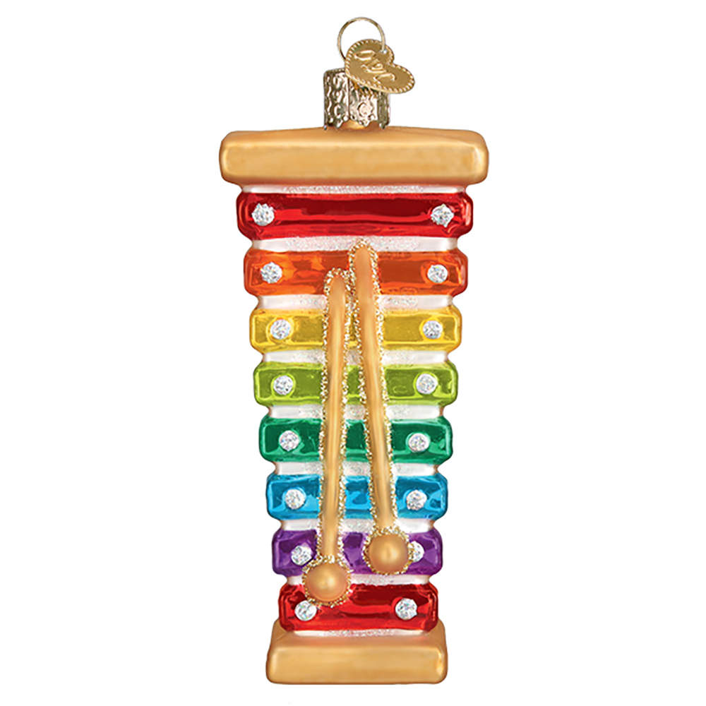 Music Toy Xylophone - No Box by Old World Christmas (Newer)-1