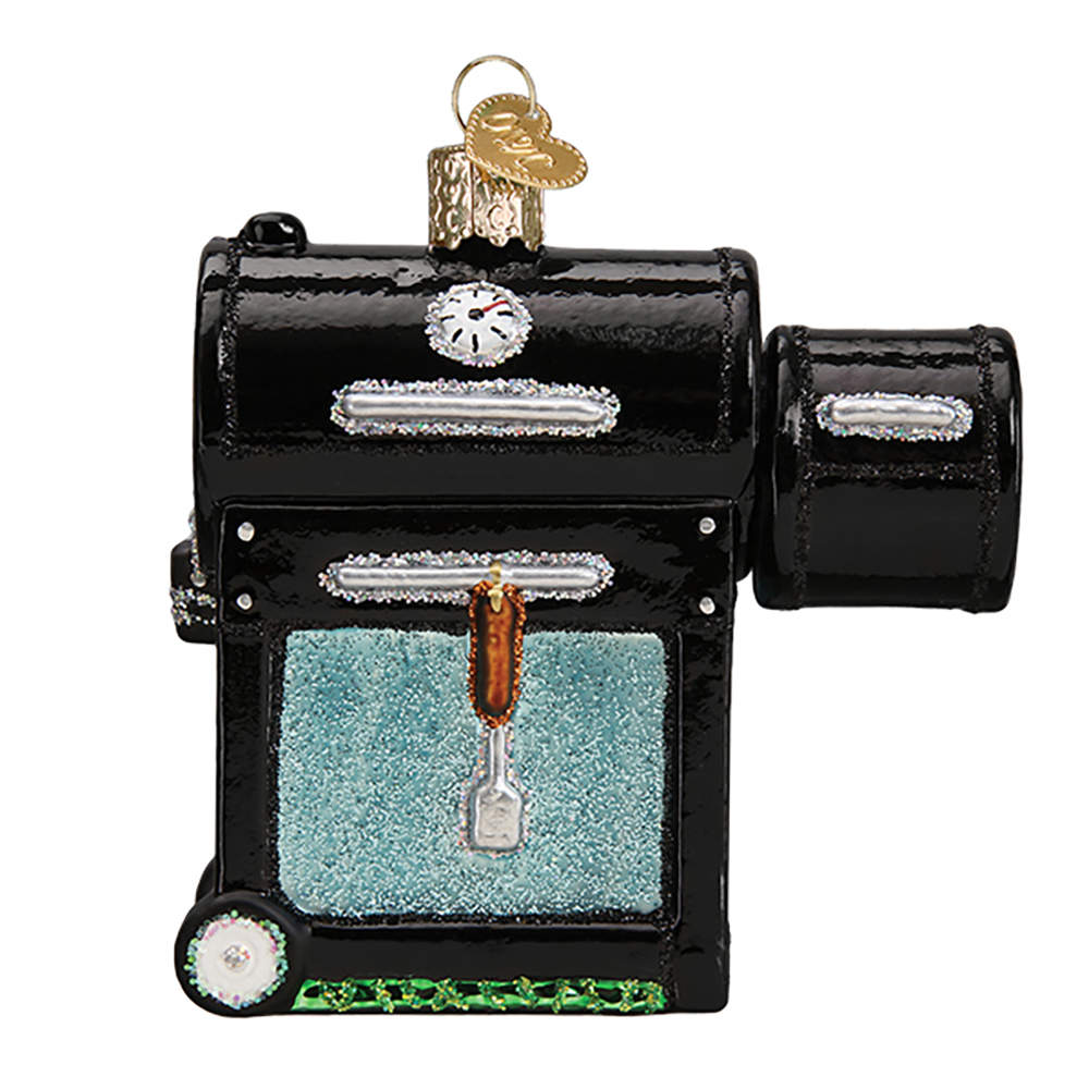 Old World Christmas Smoker Bbq - No Box Nb2933 by Old World Christmas (Newer)-1