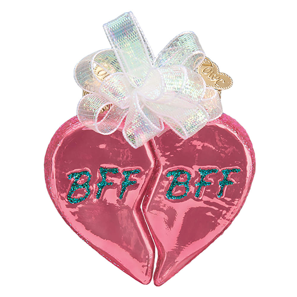 Old World Christmas Bff Hearts - No Box Nb2905 by Old World Christmas (Newer)-1