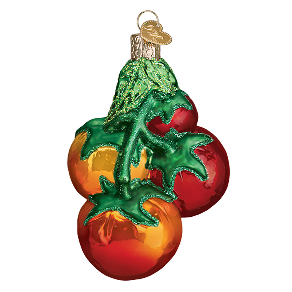 Old World Christmas Tomatoes On Vine - No Box Nb2904 by Old World Christmas (Newer)-1