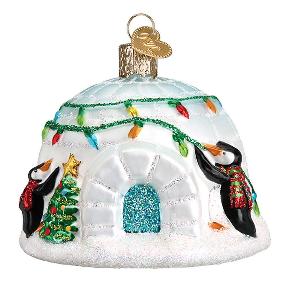 Old World Christmas Igloo - No Box Nb2893 by Old World Christmas (Newer)-1