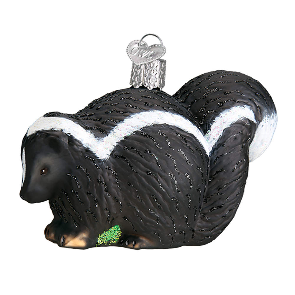 Old World Christmas Skunk - No Box Nb2885 by Old World Christmas (Newer)-1
