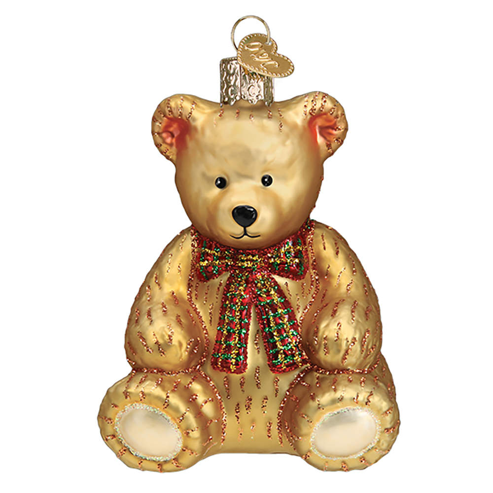 Old World Christmas Teddy Bear - No Box Nb2876 by Old World Christmas (Newer)-1