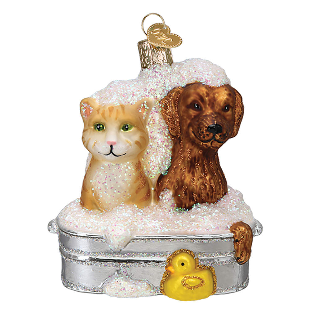 Old World Christmas Bubble Bath Buddies - No Box Nb2874 by Old World Christmas (Newer)-1