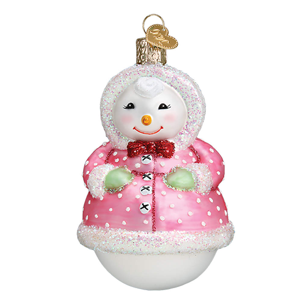 Old World Christmas Jolly Snowlady - No Box Nb2867 by Old World Christmas (Newer)-1