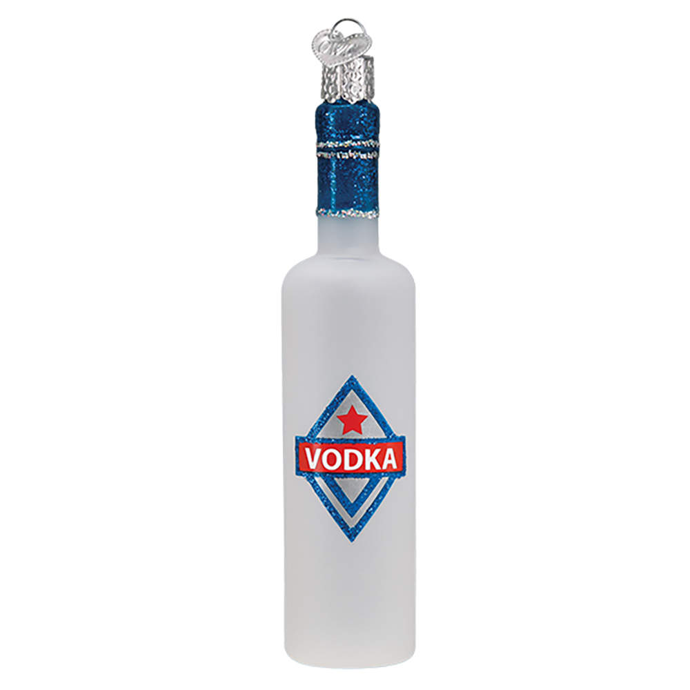 Old World Christmas Vodka Bottle - No Box Nb2835 by Old World Christmas (Newer)-1