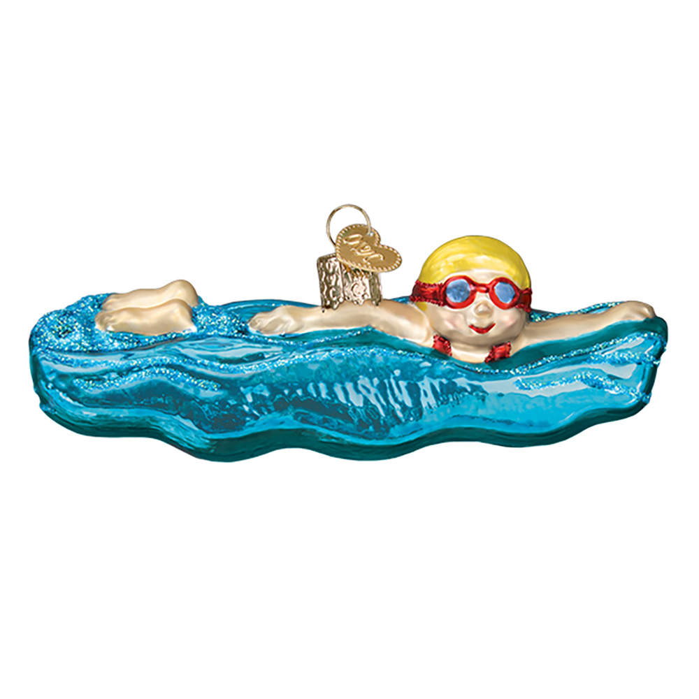 Old World Christmas Swimming - No Boxnb2806 by Old World Christmas (Newer)-1