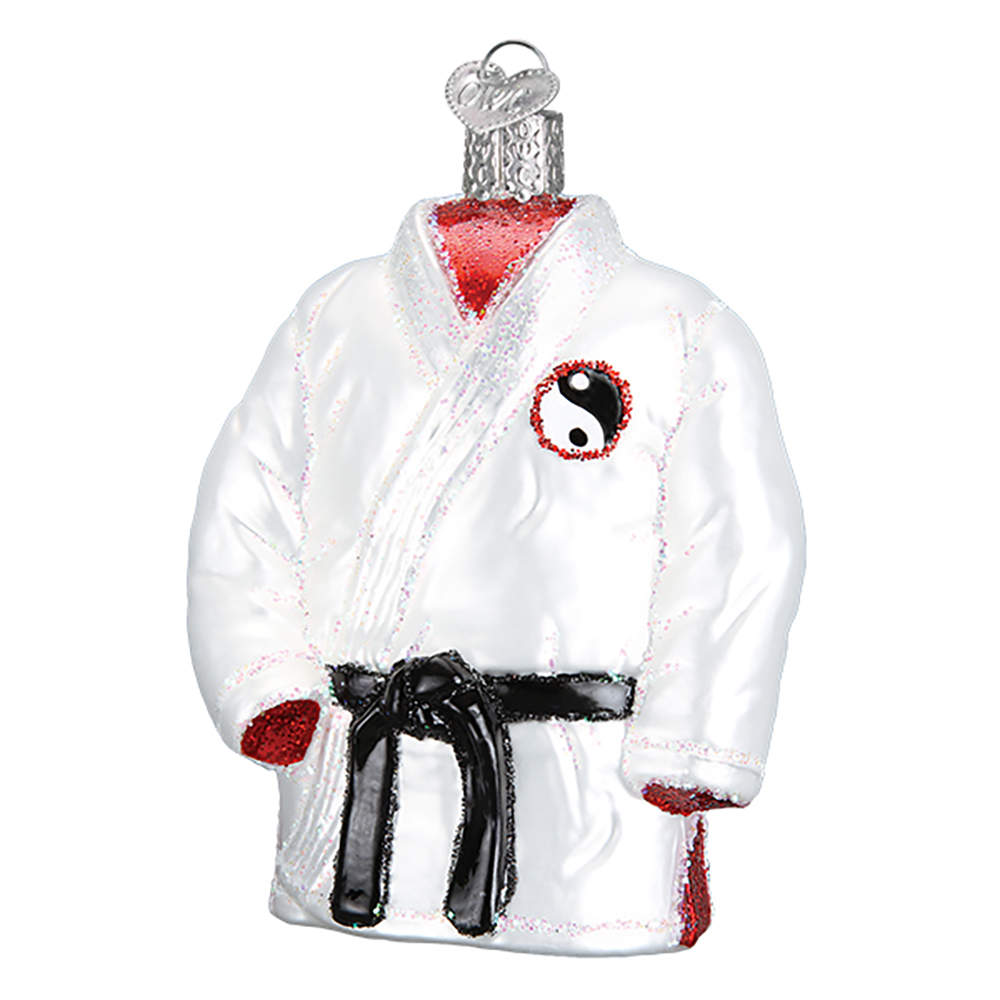 Old World Christmas Martial Arts Robe - No Box Nb2800 by Old World Christmas (Newer)-1