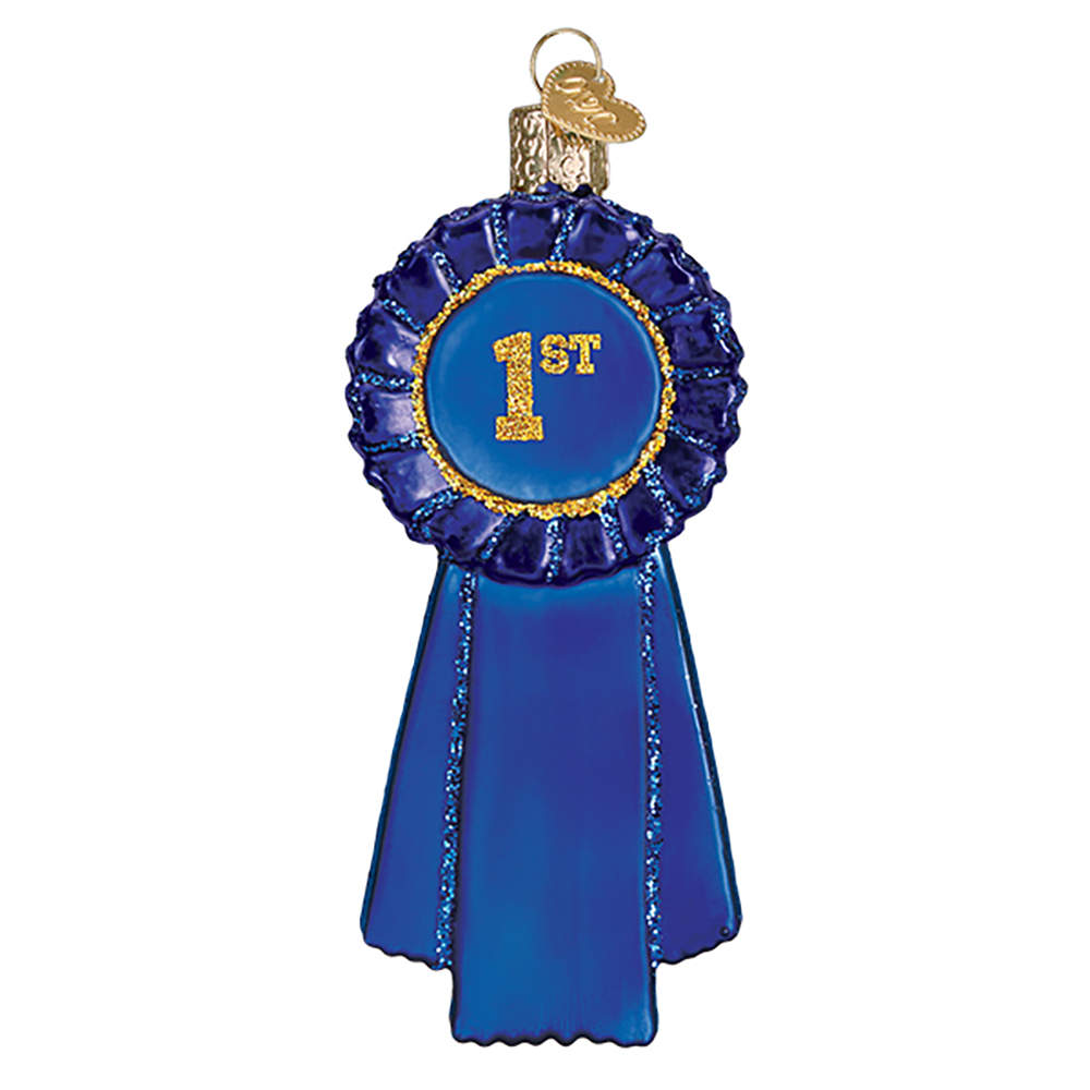 Old World Christmas Blue Ribbon - No Box Nb2769 by Old World Christmas (Newer)-1
