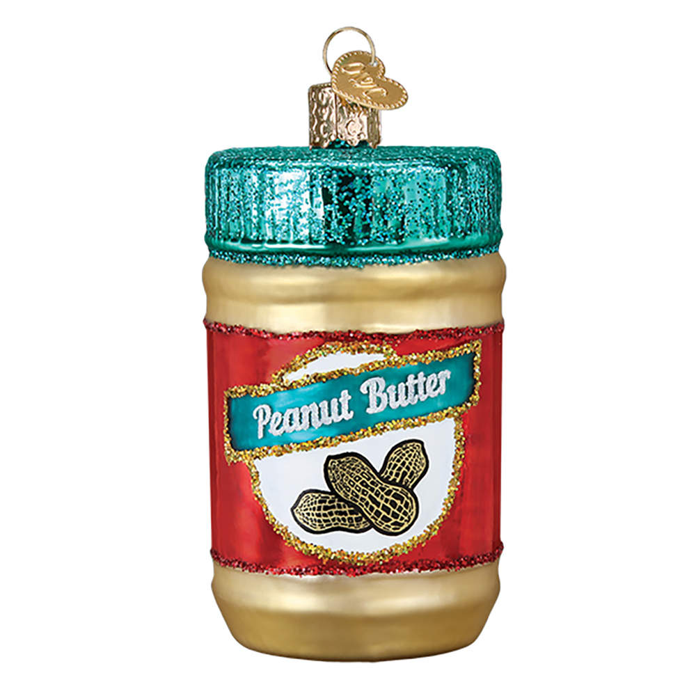 Old World Christmas Jar Of Peanut Butter - No Box Nb2761 by Old World Christmas (Newer)-1
