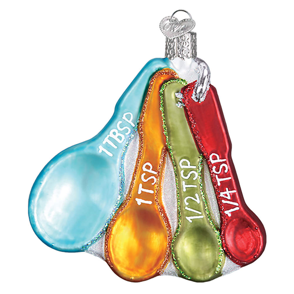 Old World Christmas Measuring Spoons - No Box Nb2757 by Old World Christmas (Newer)-1