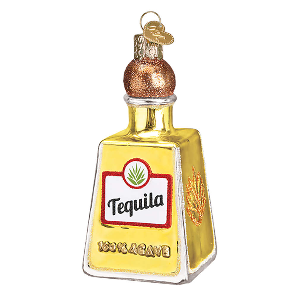 Old World Christmas Tequila  Bottle - No Box Nb2749 by Old World Christmas (Newer)-1