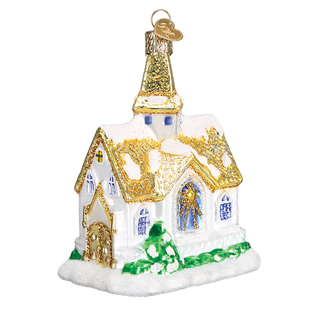 Buildings Golden Cathederal - No Box by Old World Christmas (Newer)-1