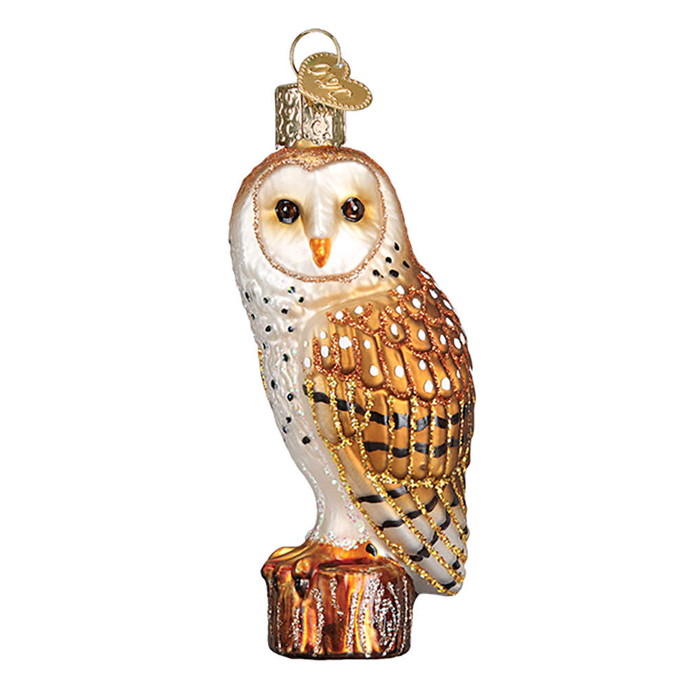 Old World Christmas Barn Owl - No Box Nb2714 by Old World Christmas (Newer)-1