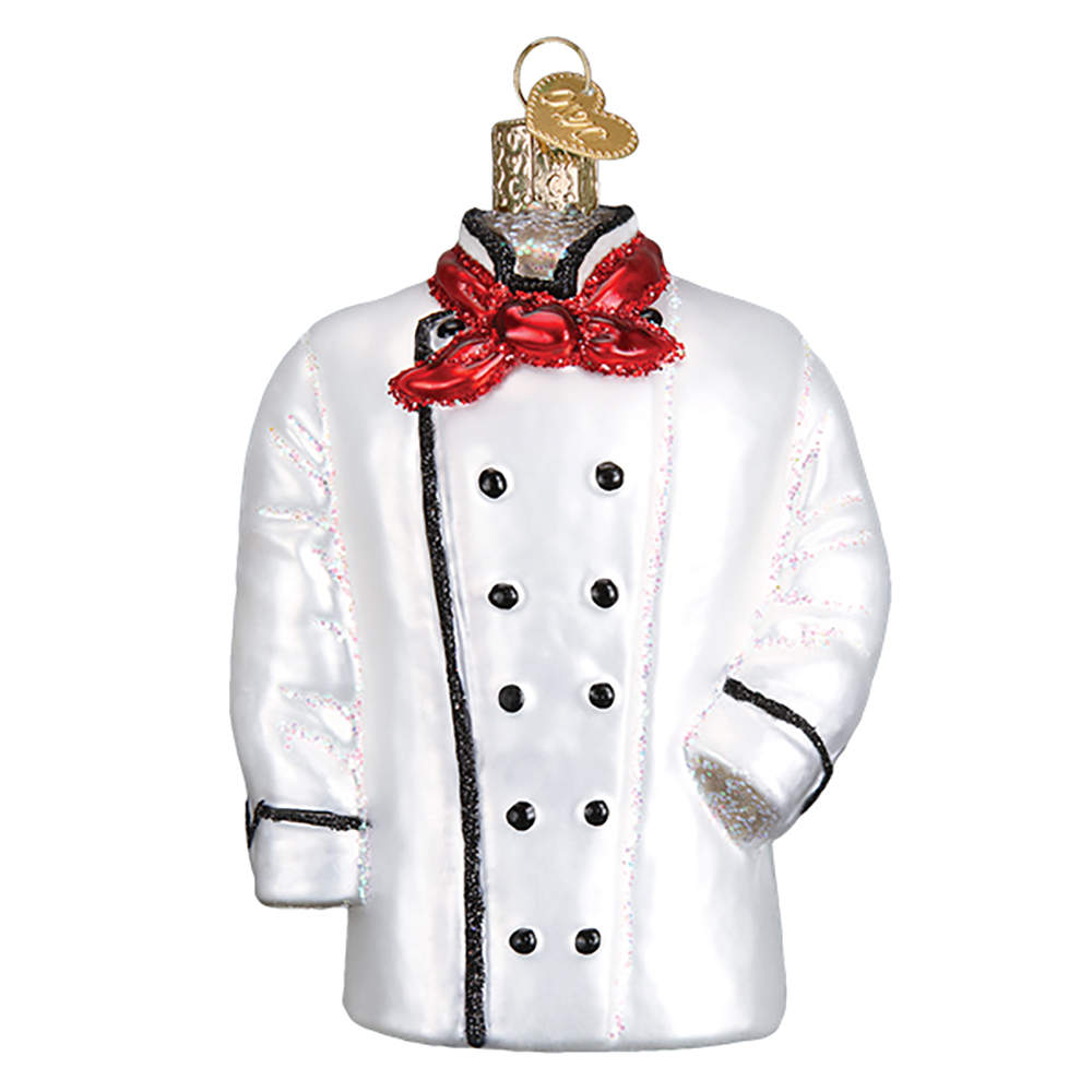 Old World Christmas Chef's Coat - No Box Nb2687 by Old World Christmas (Newer)-1