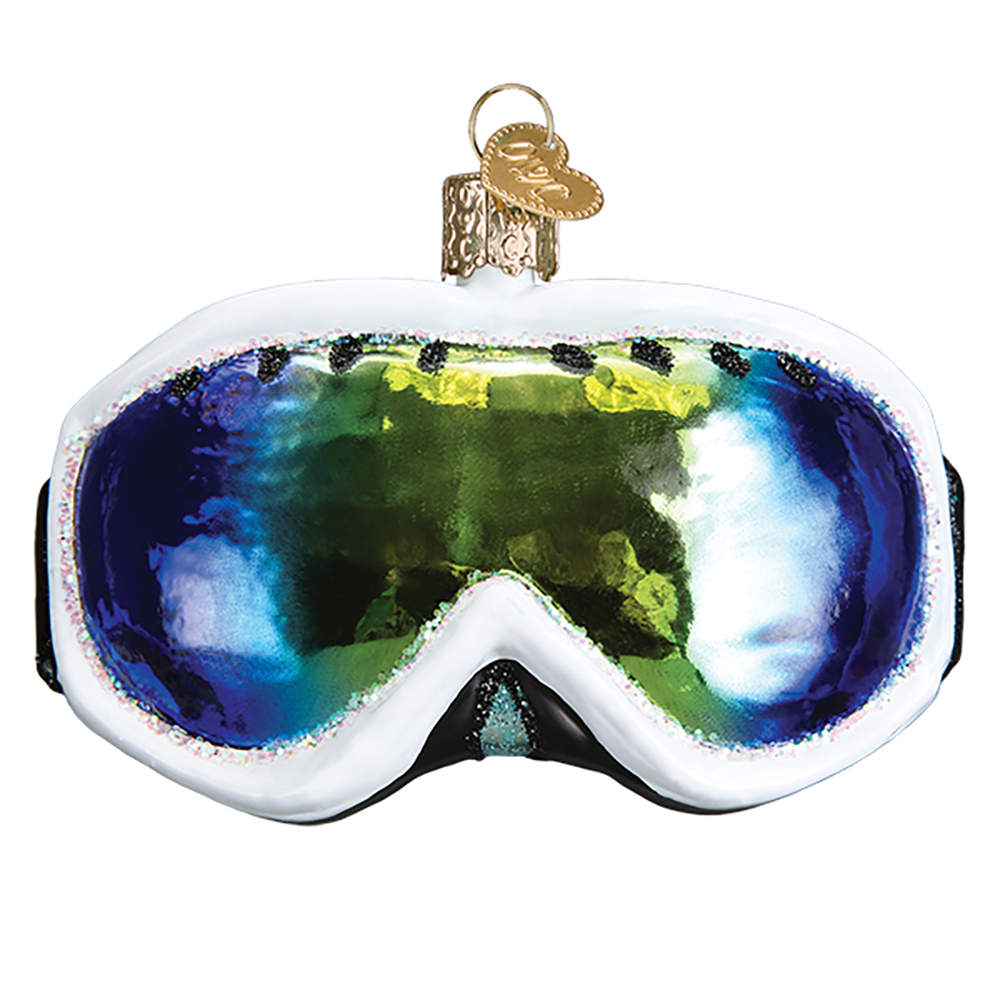 Old World Christmas Ski Goggles - No Box Nb2654 by Old World Christmas (Newer)-1