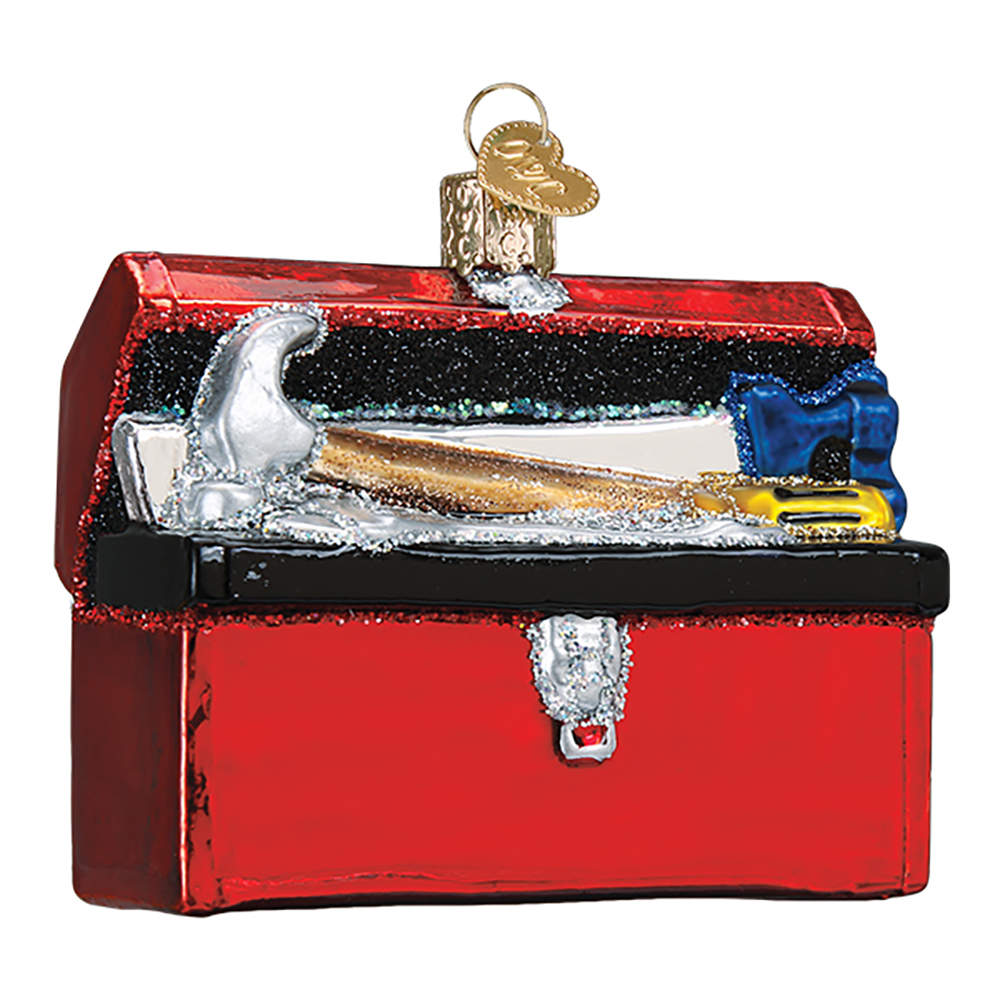 Old World Christmas Toolbox - No Box Nb2623 by Old World Christmas (Newer)-1