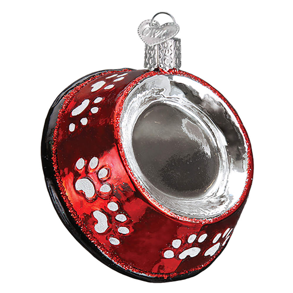 Old World Christmas Dog Bowl - No Box Nb2609 by Old World Christmas (Newer)-1