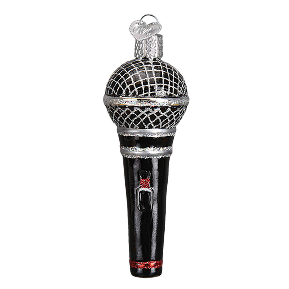 Old World Christmas Microphone - No Box Nb2459 by Old World Christmas (Newer)-1