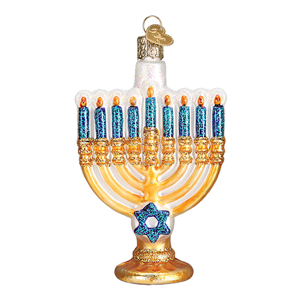 Old World Christmas Menorah - No Box Nb2443 by Old World Christmas (Newer)-1