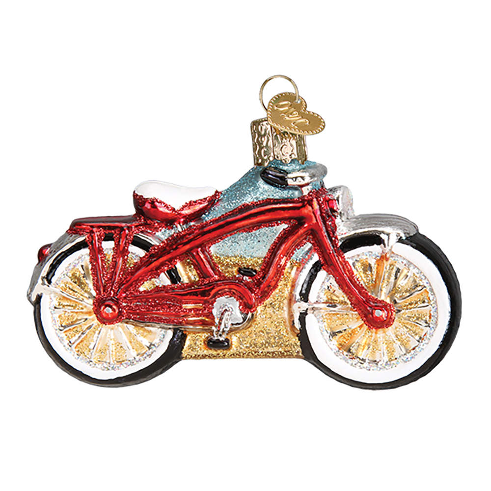 Old World Christmas Cruiser Bike - No Box Nb2415 by Old World Christmas (Newer)-1