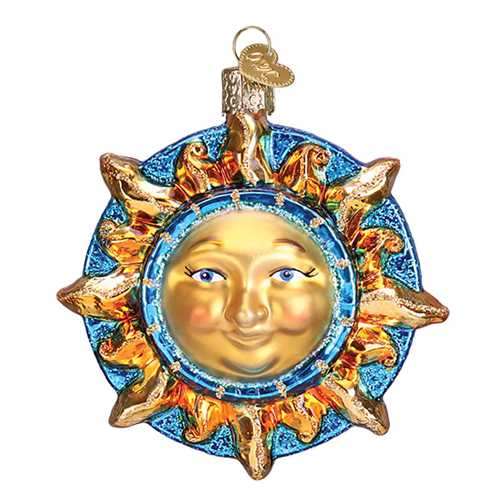 Old World Christmas Fanciful Sun - No Box Nb2395 by Old World Christmas (Newer)-1